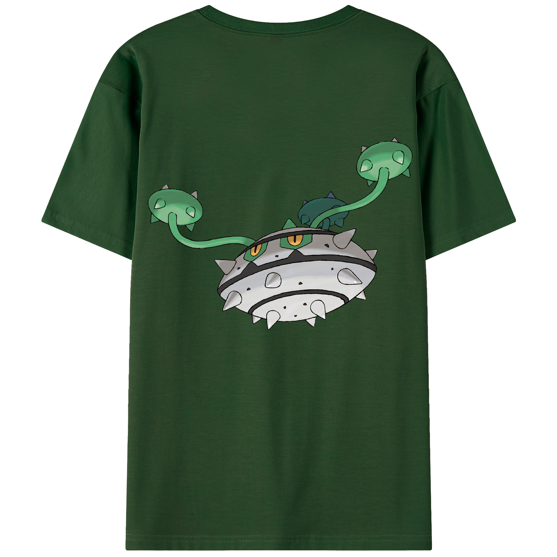 （画像用） ポケットモンスター Pokémon 綿100％半袖Tシャツ（背面プリント）